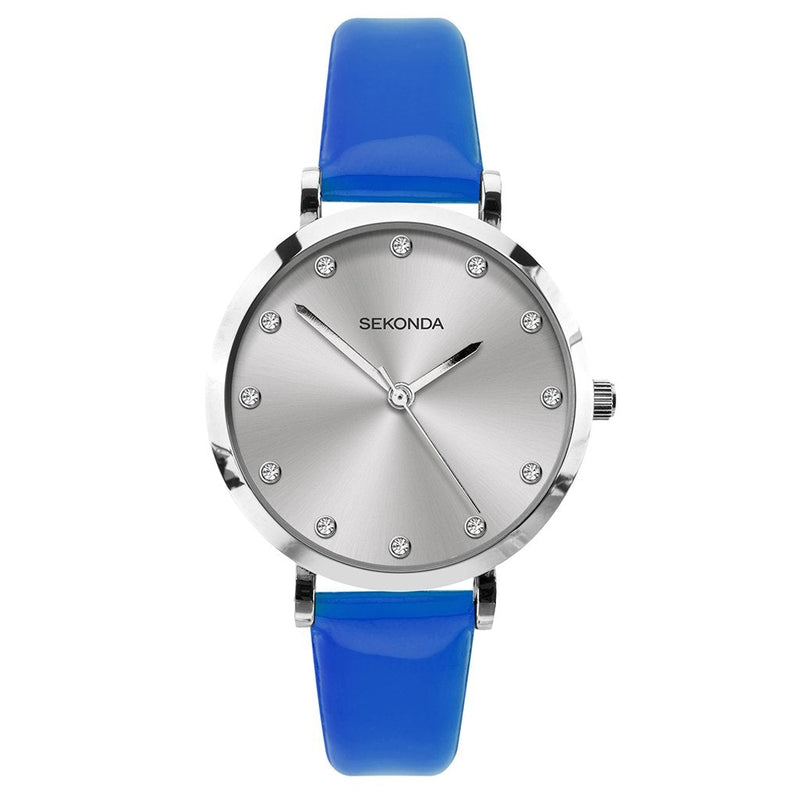 Analogue Watch - Sekonda 40013 Ladies Neon Blue Watch