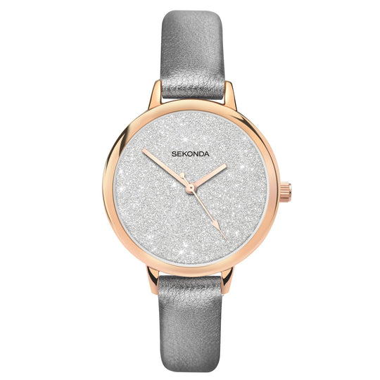 Sekonda 40024 Ladies Metallic Grey Watch
