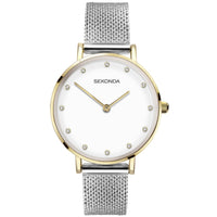 Analogue Watch - Sekonda 40026 Ladies White Watch