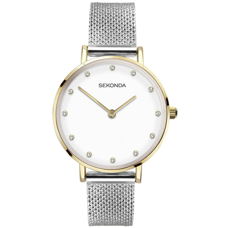 Analogue Watch - Sekonda 40026 Ladies White Watch