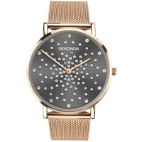 Analogue Watch - Sekonda 40029 Ladies Rose Gold Watch