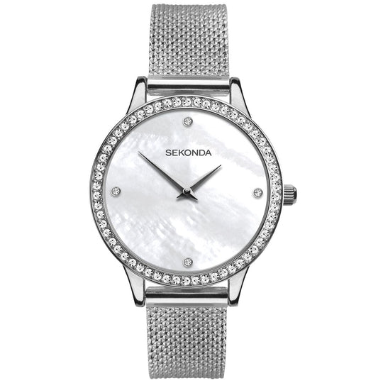 Sekonda 40035 Ladies White MOP Watch