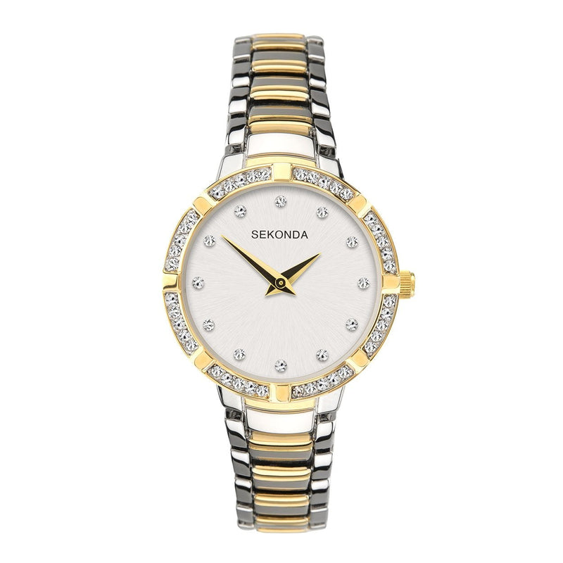 Analogue Watch - Sekonda 40070 Ladies Gold Alloy Watch