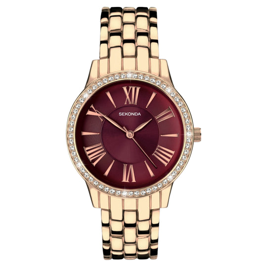 Sekonda 40290 Charlotte Ladies Rose Gold Watch