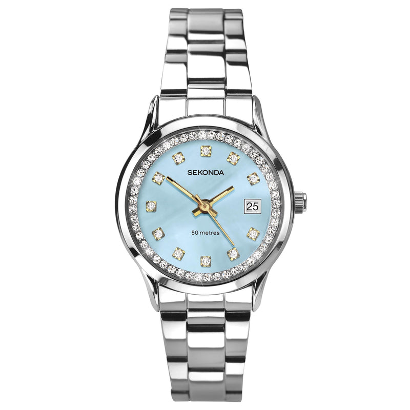 Analogue Watch - Sekonda 40476 Catherine Ladies Blue Watch