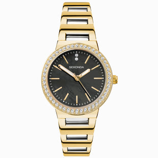 Analogue Watch - Sekonda 40494 Ladies Amelia Gold Watch