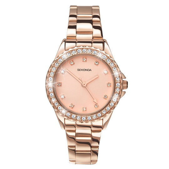 Sekonda 4253 Ladies Rose Gold Watch