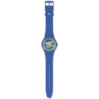 Analogue Watch - Swatch Blue Ringspay! Men's Blue Watch SO29N103-5300