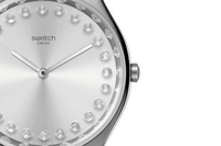 Analogue Watch - Swatch Bright Blaze Skin And Irony New Season Women's White Watch SYXS143