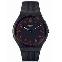 Analogue Watch - Swatch Brushed Red Men's Watch SS07B106