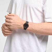Analogue Watch - Swatch Brushed Red Men's Watch SS07B106