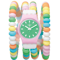 Analogue Watch - Swatch Caramellissima Ladies Multi-Color Watch LP135A