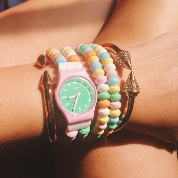 Montre swatch caramellissima top