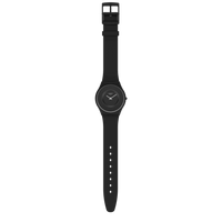 Analogue Watch - Swatch Caricia Negra Bioceramic Skin Unisex Black Watch SS09B100