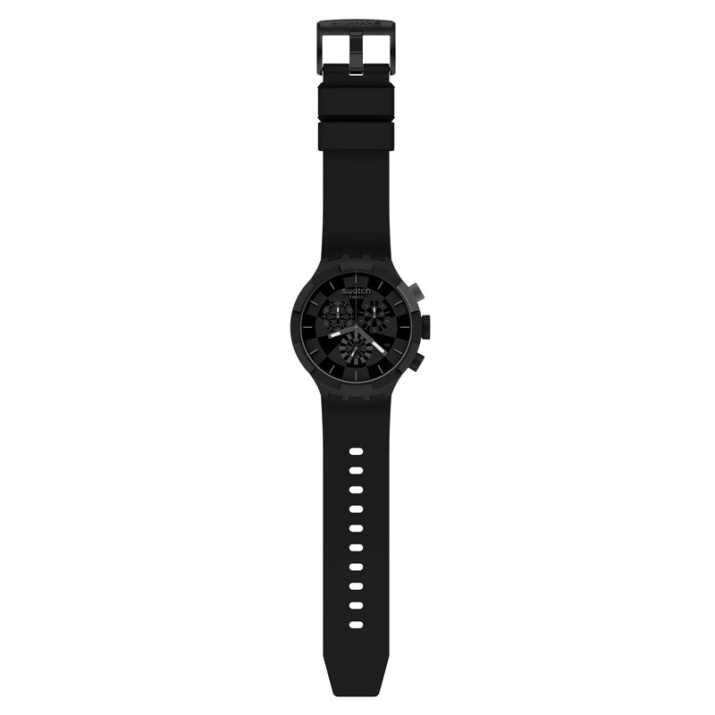 Analogue Watch - Swatch Checkpoint Black Men's Watch SB02B400