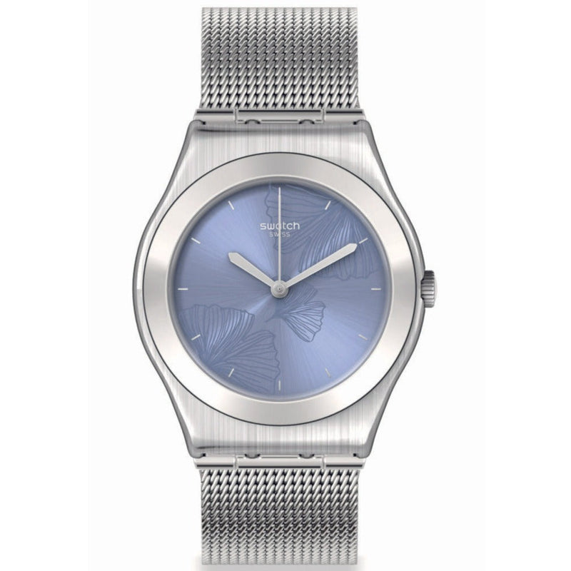 Analogue Watch - Swatch Ciel Azul Ladies Silver Watch YLS231M