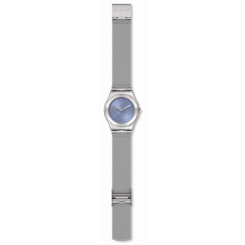 Analogue Watch - Swatch Ciel Azul Ladies Silver Watch YLS231M