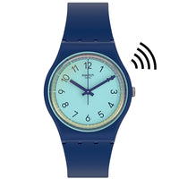 Analogue Watch - Swatch Cielpay! Ladies Blue Watch SVHN102-5300