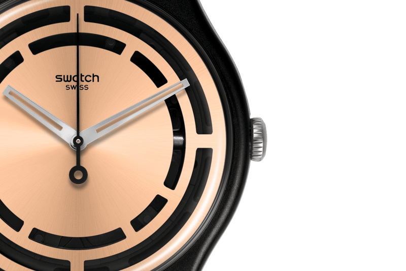 Analogue Watch - Swatch Clear Sign Bioceramics New Season Men's Black Watch SO32B116