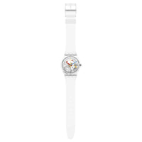 Analogue Watch - Swatch Clearly Gent Ladies Watch SO28K100-S06