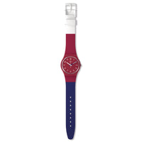Analogue Watch - Swatch Colore Blocco New Season Women's Red Watch SO28R112
