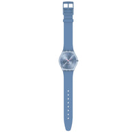 Analogue Watch - Swatch Denim Blue Ladies Watch SS08N100-S14