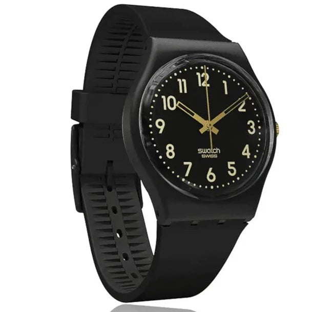 Analogue Watch - Swatch Golden Tac Men's Watch SO28B113