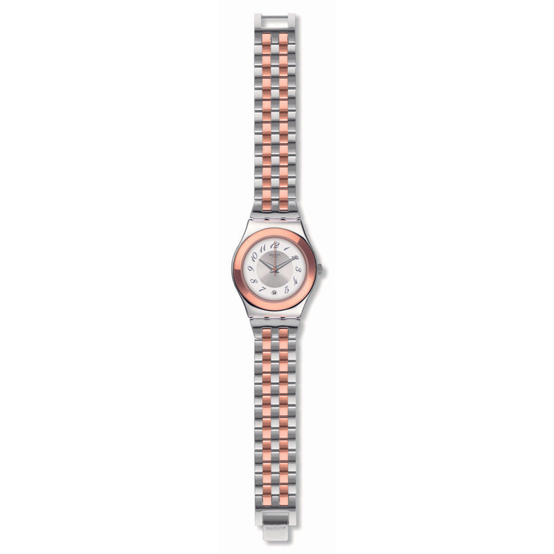 Analogue Watch - Swatch Midimix Ladies Two-Tone Watch YLS454G