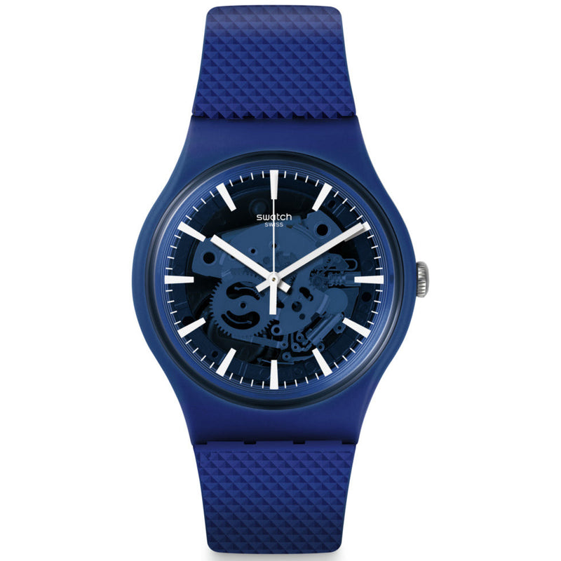 Analogue Watch - Swatch Ocean Pay! Men's Blue Watch SVIN103-5300