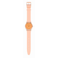 Analogue Watch - Swatch Pastelicious Peachy Men's Watch SS08P102