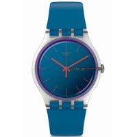 Analogue Watch - Swatch Polablue Men's Blue Watch SO29K702-S14