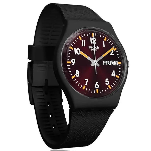 Analogue Watch - Swatch Sir Red Men's Watch SO28B704