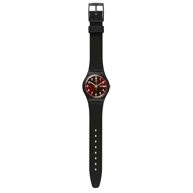 Analogue Watch - Swatch Sir Red Men's Watch SO28B704