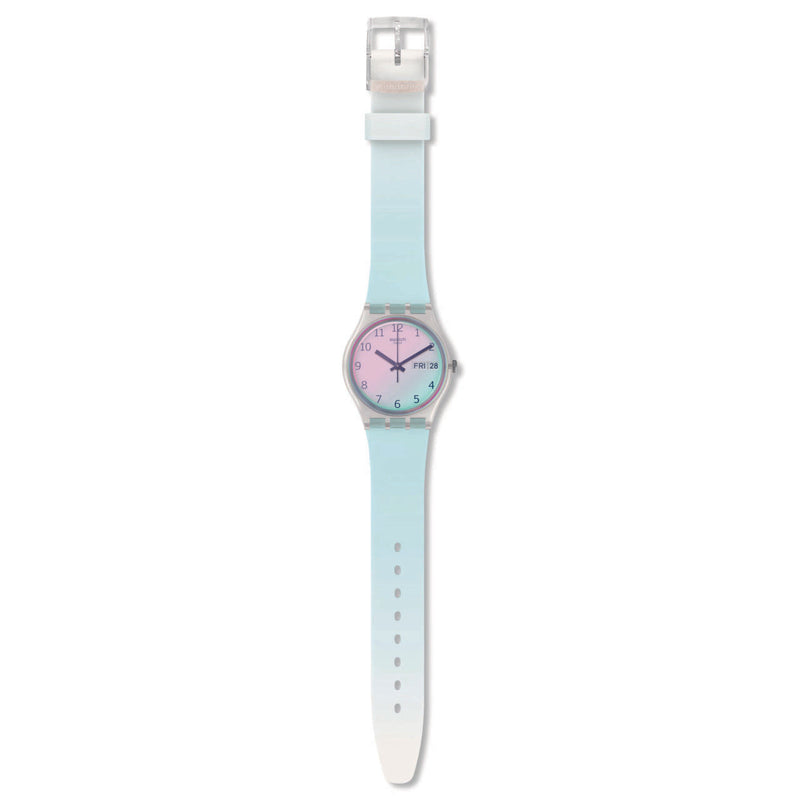 Analogue Watch - Swatch Ultraciel Core Collection Women's White Watch GE713