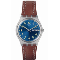 Analogue Watch - Swatch Windy Dune Unisex Blue Watch GE709