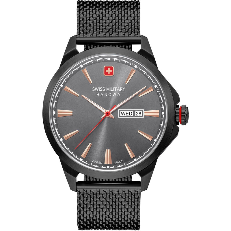 Analogue Watch - Swiss Military Hanowa Day Date Classic 06-3346.13.007