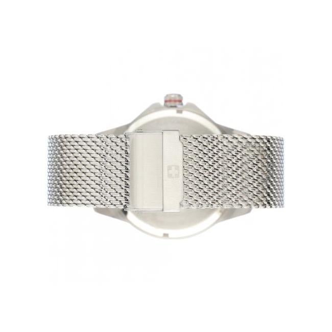 Analogue Watch - Swiss Military Hanowa Day Date Classic Silver Watch 06-3346.04.003
