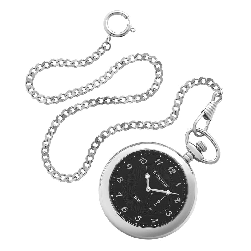 Analogue Watch - Thomas Earnshaw Black Grand Legacy Pocket Watch ES-8113-01