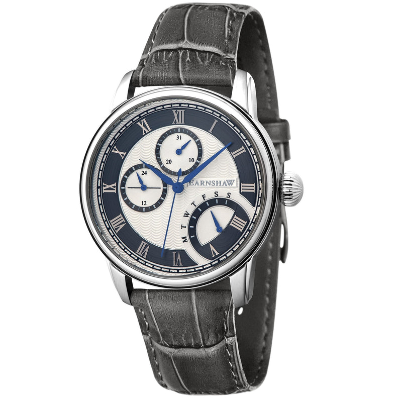 Analogue Watch - Thomas Earnshaw Grey Longitude Retrograde Watch ES-8104-03