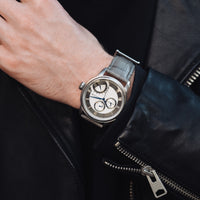 Analogue Watch - Thomas Earnshaw Grey Longitude Retrograde Watch ES-8104-03