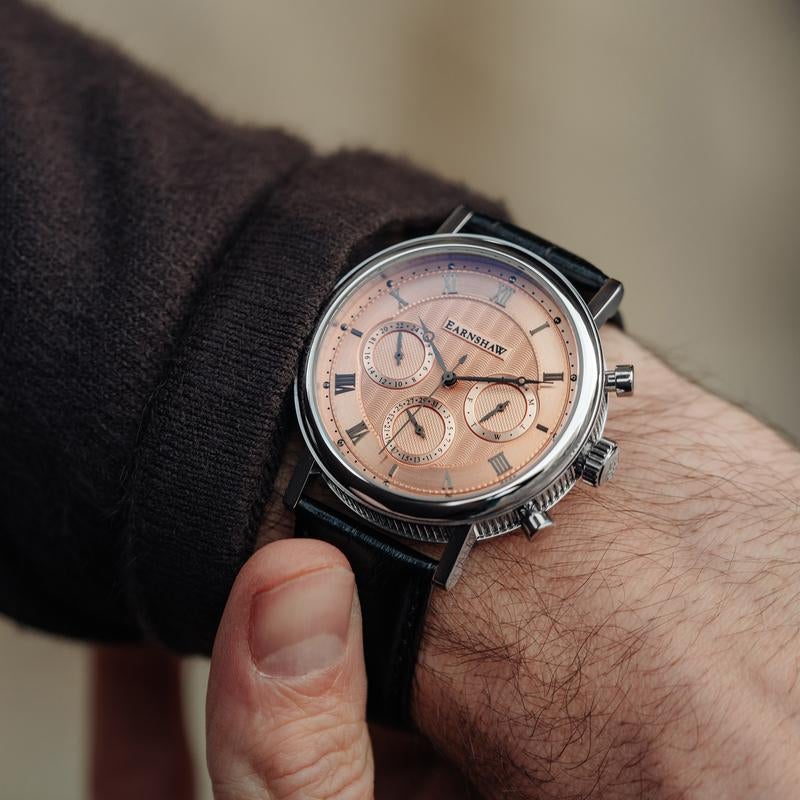 Analogue Watch - Thomas Earnshaw Men's Rose Gold Beaufort Watch ES-8103-03