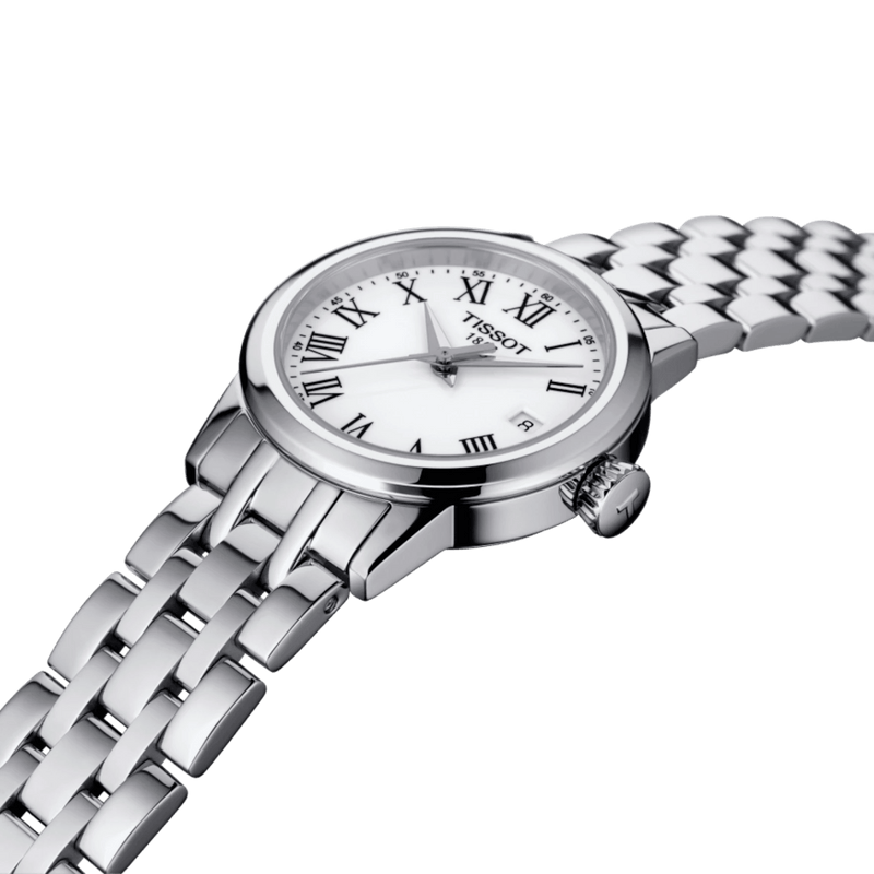Analogue Watch - Tissot Classic Dream Lady White Watch T129.210.11.013.00