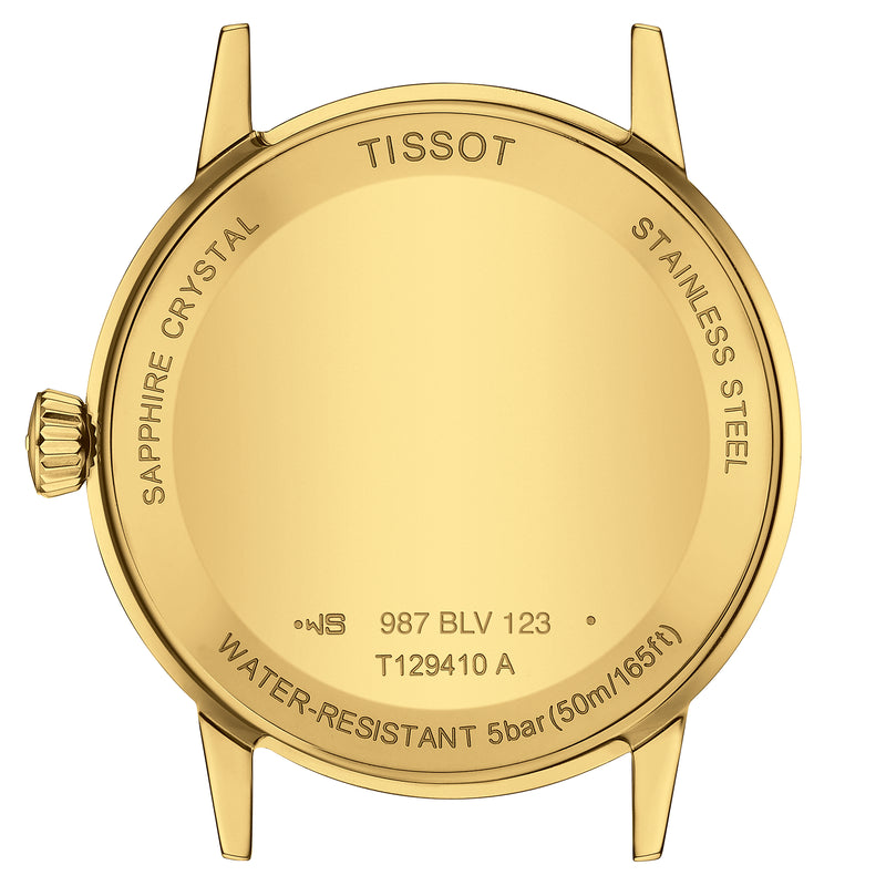 Analogue Watch - Tissot Classic Dream Men's Ivory Watch T129.410.36.261.00
