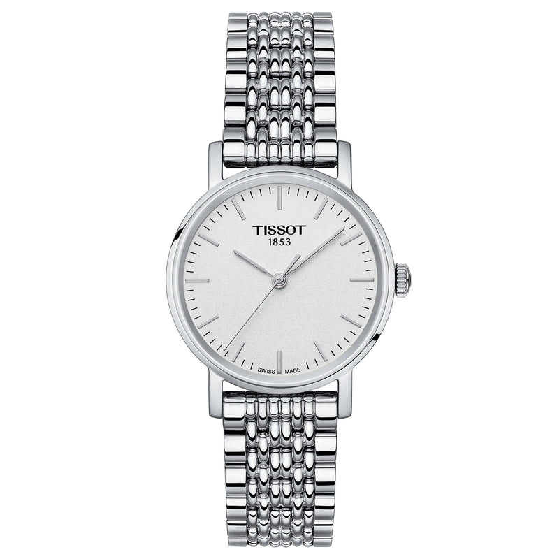 Analogue Watch - Tissot Everytime Small Ladies Silver Watch T109.210.11.031.00