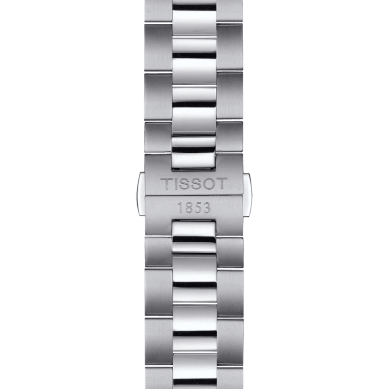 Analogue Watch - Tissot Gentleman Men's Silver Watch T127.410.11.031.00