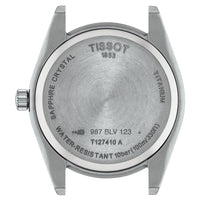 Analogue Watch - Tissot Gentleman Titanium Men's Grey Watch T127.410.44.081.00