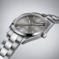 Analogue Watch - Tissot Gentleman Titanium Men's Grey Watch T127.410.44.081.00