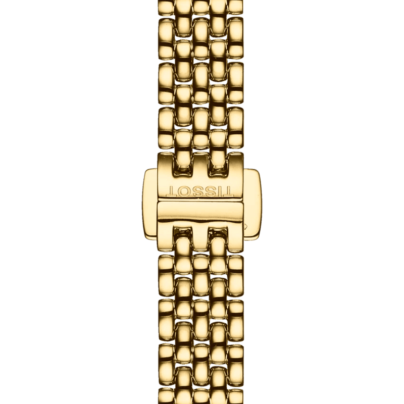 Analogue Watch - Tissot Lovely Ladies Gold Plated Watch T058.009.33.031.00