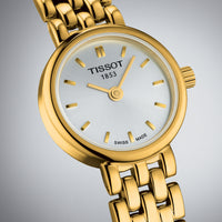 Analogue Watch - Tissot Lovely Ladies Gold Plated Watch T058.009.33.031.00