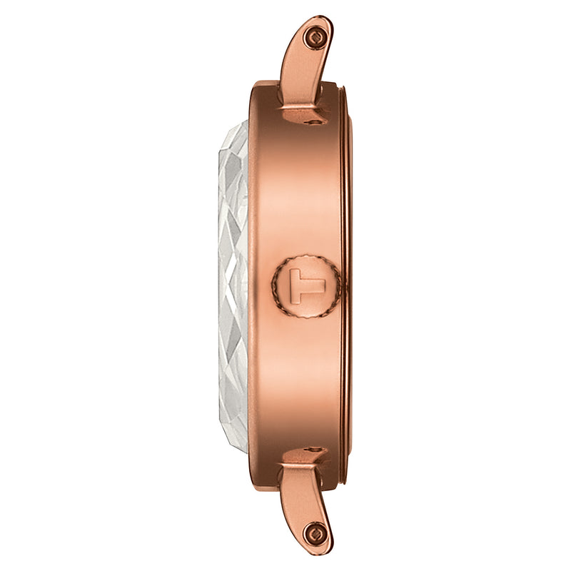 Analogue Watch - Tissot Lovely Round Ladies Rose Gold Watch T140.009.33.111.00